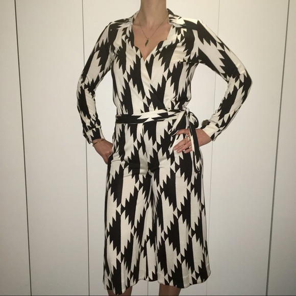 dvf wrap jumpsuit